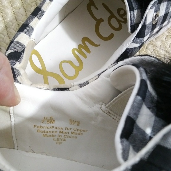 Sam Edelman Leya Slip On Pom Pom Sneakers EUC - Picture 8 of 8